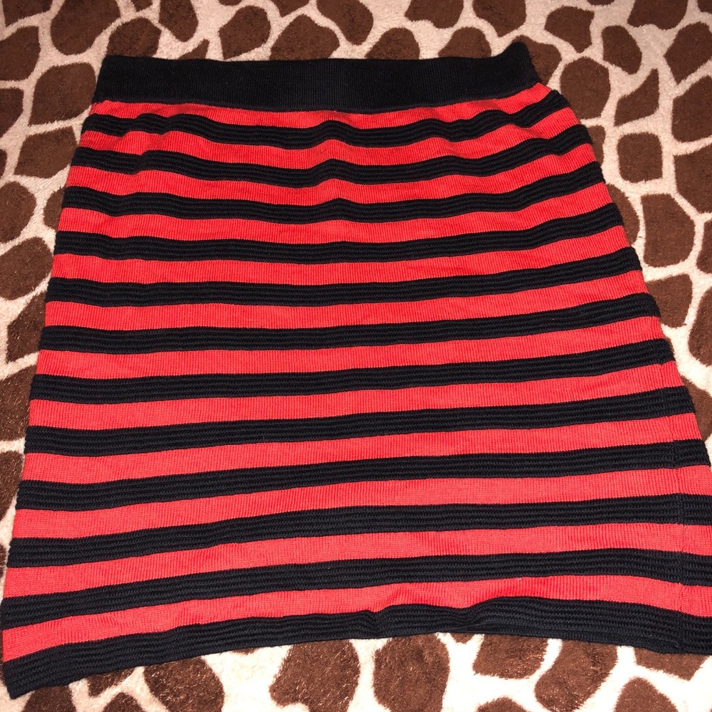 Black and red skirt